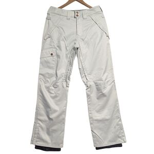 Aperture Men's Ski Snow Pants Snowboard 10,000mm Waterproof white size x small